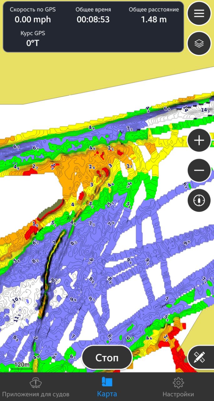 лучшая программа под андроид для рыбаков показывающая глубины водоёмов